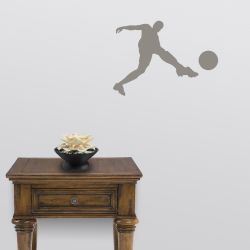 Soccer Bicycle Kick Wall Decal