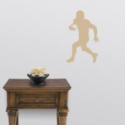 Running the Football  Wall Decal