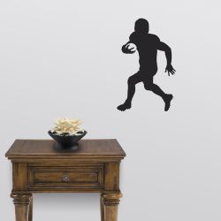 Running the Football  Wall Decal