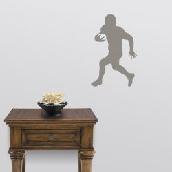 Running the Football  Wall Decal