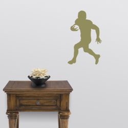 Running the Football  Wall Decal