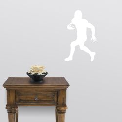 Running the Football  Wall Decal