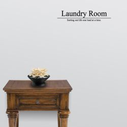 Laundry Room Sorting Wall Decal