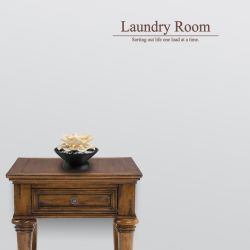 Laundry Room Sorting Wall Decal