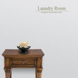 Laundry Room Sorting Wall Decal