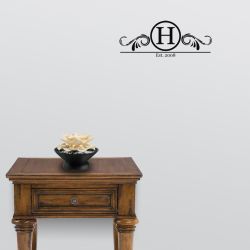 Monogram Wall Decal