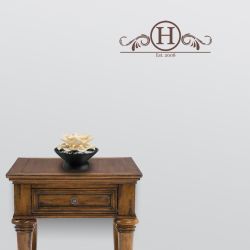 Monogram Wall Decal