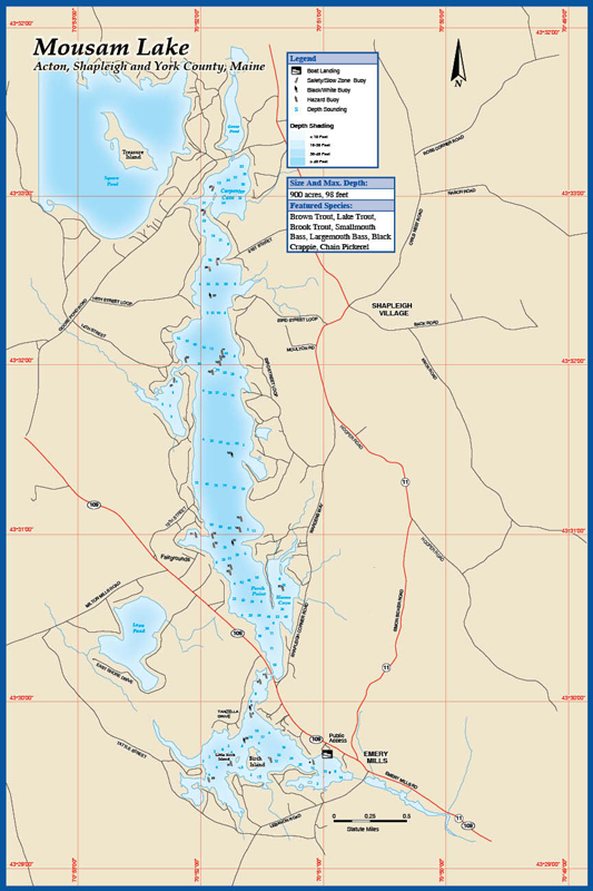 Large Lake Map