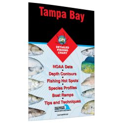 Florida Tampa Bay Fishing Hot Spots Map