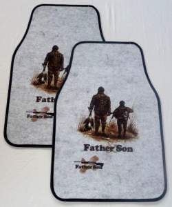 Father & Son Goose Hunting Car Mats