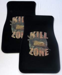 Kill Zone Elk Black Car Mats