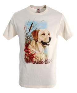 Yellow Lab Ivory T-Shirt - Size S