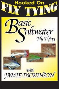 Basic Saltwater Fly Tying - Jamie Dickinson - DVD