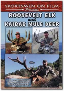 Roosevelt Elk & Kaibab Mule Deer DVD