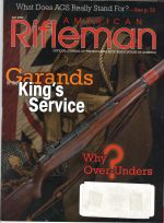 Vintage American Rifleman Magazine - April, 2002 - Very Good Condition