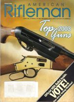 Vintage American Rifleman Magazine - February, 2003 - Very Good Condition