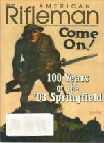 Vintage American Rifleman Magazine - March, 2003 - Very Good Condition