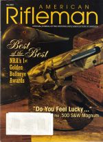 Vintage American Rifleman Magazine - May, 2003 - Very Good Condition