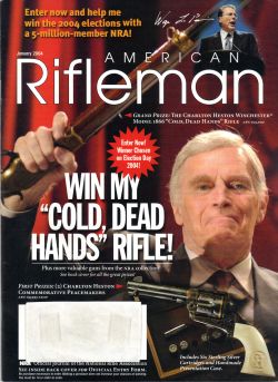 Vintage American Rifleman Magazine - January, 2004 - Like New Condition