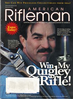 Vintage American Rifleman Magazine - January, 2005 - Very Good Condition