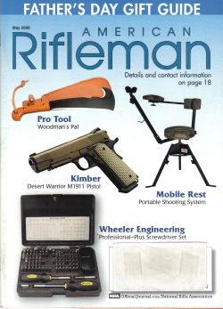 Vintage American Rifleman Magazine - May, 2006 - Very Good Condition