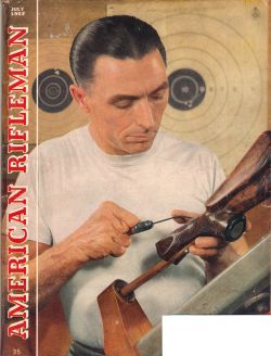 Vintage American Rifleman Magazine - July, 1951 - Good Condition