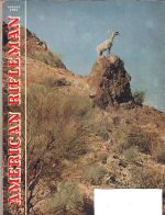 Vintage American Rifleman Magazine - August, 1951 - Good Condition