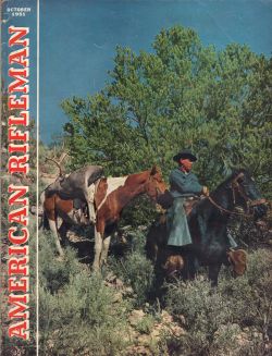 Vintage American Rifleman Magazine - October, 1951 - Very Good Condition