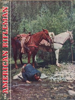 Vintage American Rifleman Magazine - September, 1954 - Very Good Condition