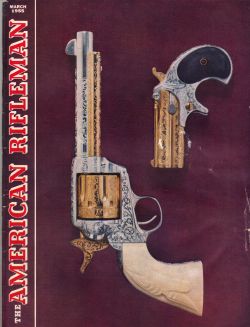 Vintage American Rifleman Magazine - March, 1955 - Very Good Condition