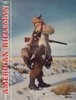 Vintage American Rifleman Magazine - December, 1955 - Very Good Condition