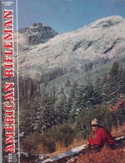 Vintage American Rifleman Magazine - October, 1956 - Very Good Condition