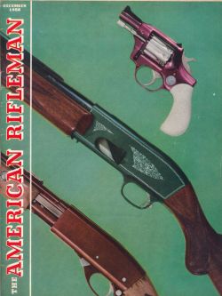 Vintage American Rifleman Magazine - December, 1958 - Very Good Condition