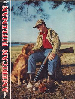 Vintage American Rifleman Magazine - September, 1959 - Very Good Condition