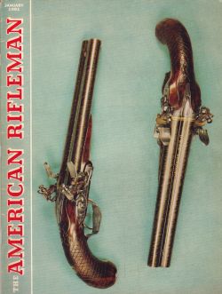 Vintage American Rifleman Magazine - January, 1961 - Very Good Condition