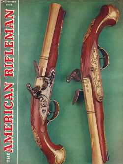 Vintage American Rifleman Magazine - November, 1961 - Very Good Condition