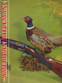 Vintage American Rifleman Magazine - December, 1961 - Good Condition