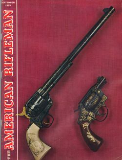 Vintage American Rifleman Magazine - September, 1963 - Very Good Condition