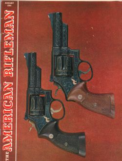 Vintage American Rifleman Magazine - August, 1964 - Very Good Condition