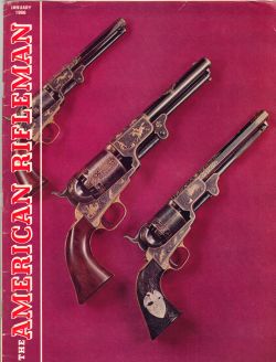 Vintage American Rifleman Magazine - January, 1966 - Very Good Condition