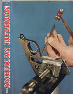 Vintage American Rifleman Magazine - November, 1966 - Very Good Condition