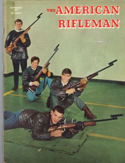 Vintage American Rifleman Magazine - September, 1967 - Very Good Condition