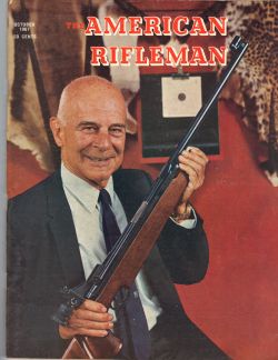 Vintage American Rifleman Magazine - October, 1967 - Very Good Condition