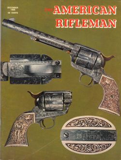 Vintage American Rifleman Magazine - December, 1968 - Very Good Condition