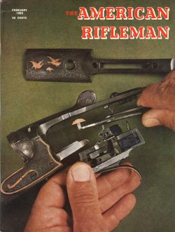 Vintage American Rifleman Magazine - February, 1969 - Very Good Condition