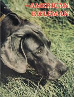 Vintage American Rifleman Magazine - August, 1969 - Very Good Condition