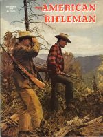 Vintage American Rifleman Magazine - September, 1969 - Very Good Condition