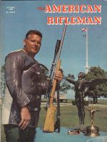 Vintage American Rifleman Magazine - October, 1969 - Very Good Condition