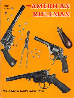 Vintage American Rifleman Magazine - January, 1970 - Very Good Condition