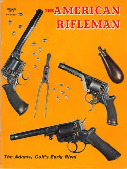 Vintage American Rifleman Magazine - January, 1970 - Very Good Condition